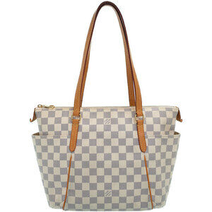 Louis Vuitton Damier Azur White Totally Tote Bag